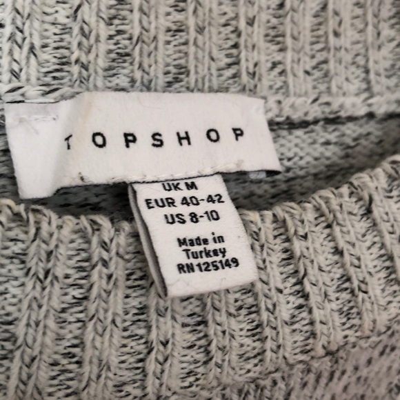 Topshop Ottoman Stitch Sweater - Picture 9 of 9